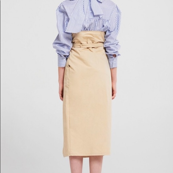 Lora wrap skirt with belt - Picture 4 of 4